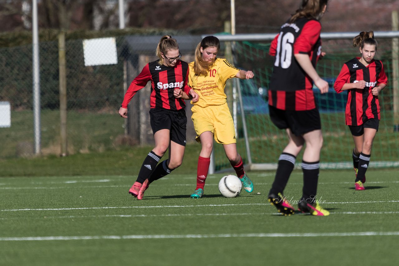 Bild 313 - B-Juniorinnen SG Weststeinburg/Bei - SV Fisia 03 : Ergebnis: 1:2